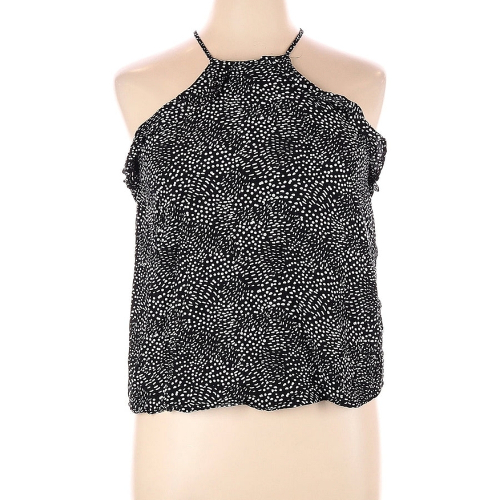 HM Black and white halter